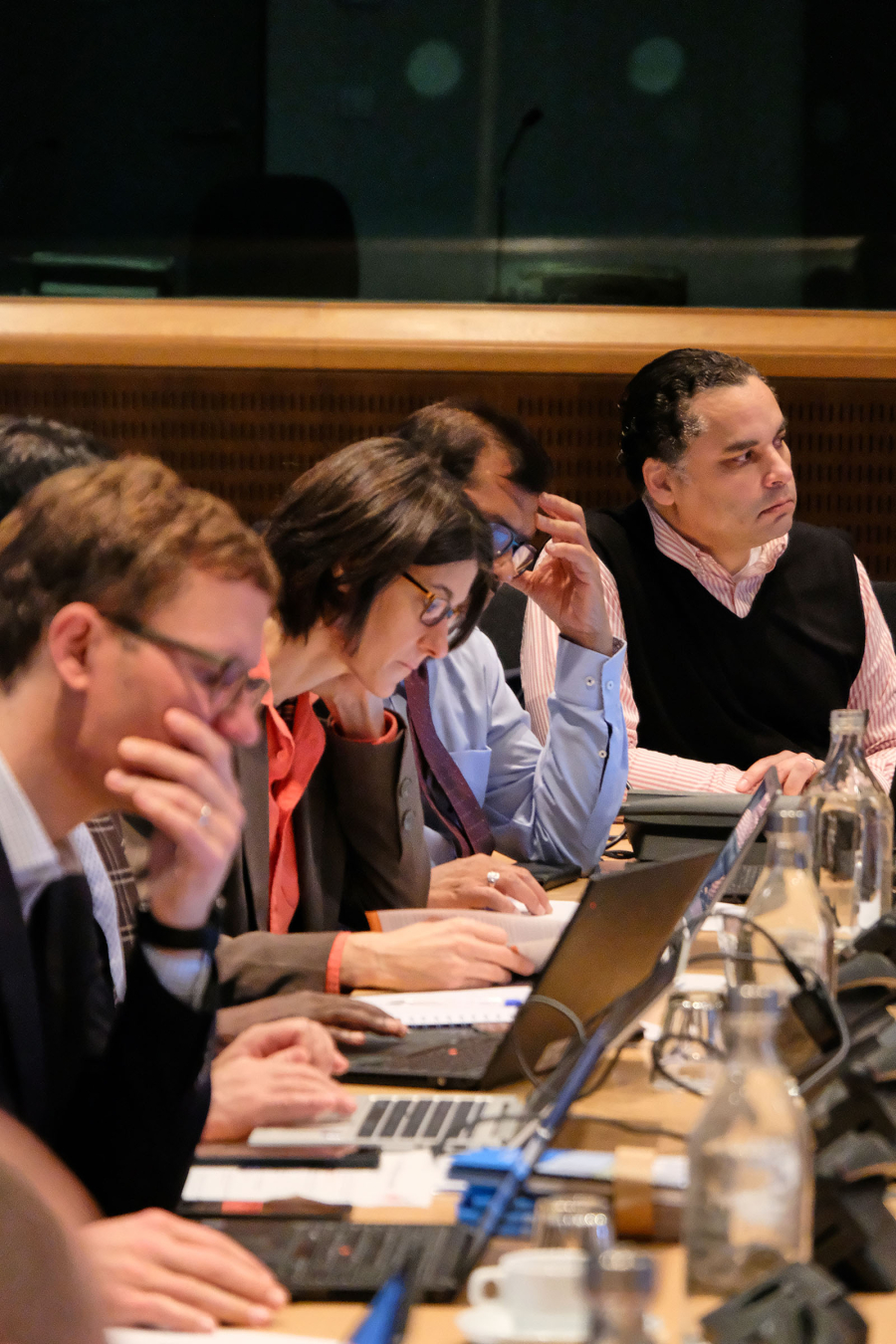 Audience in conference room