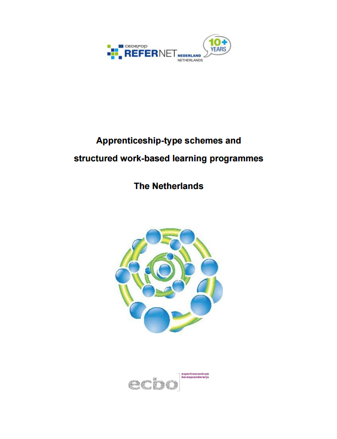 Apprenticeships and work-based learning structured programmes - Netherlands - 2014