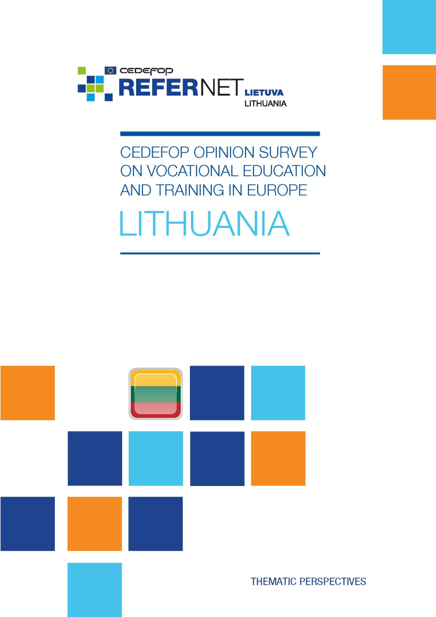 Cedefop public opinion survey on vocational education and training in Europe: Lithuania