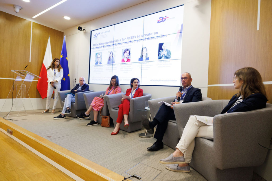 A panel of speakers