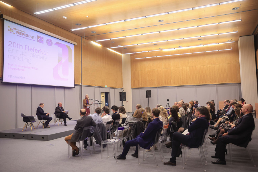 Presentation at the 20th ReferNet annual meeting