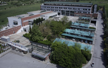 Aerial view of Cedefop's premises