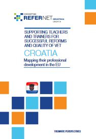 Cover Supporting teachers and trainers - Croatia