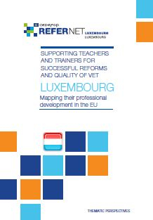 Cover Supporting teachers and trainers - Luxembourg